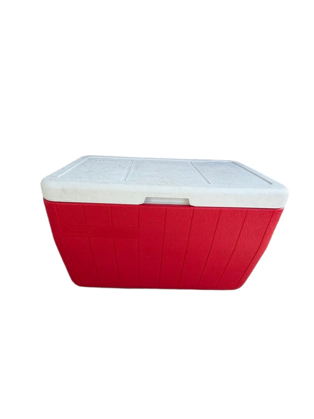 Coleman Red and White Cooler One Size